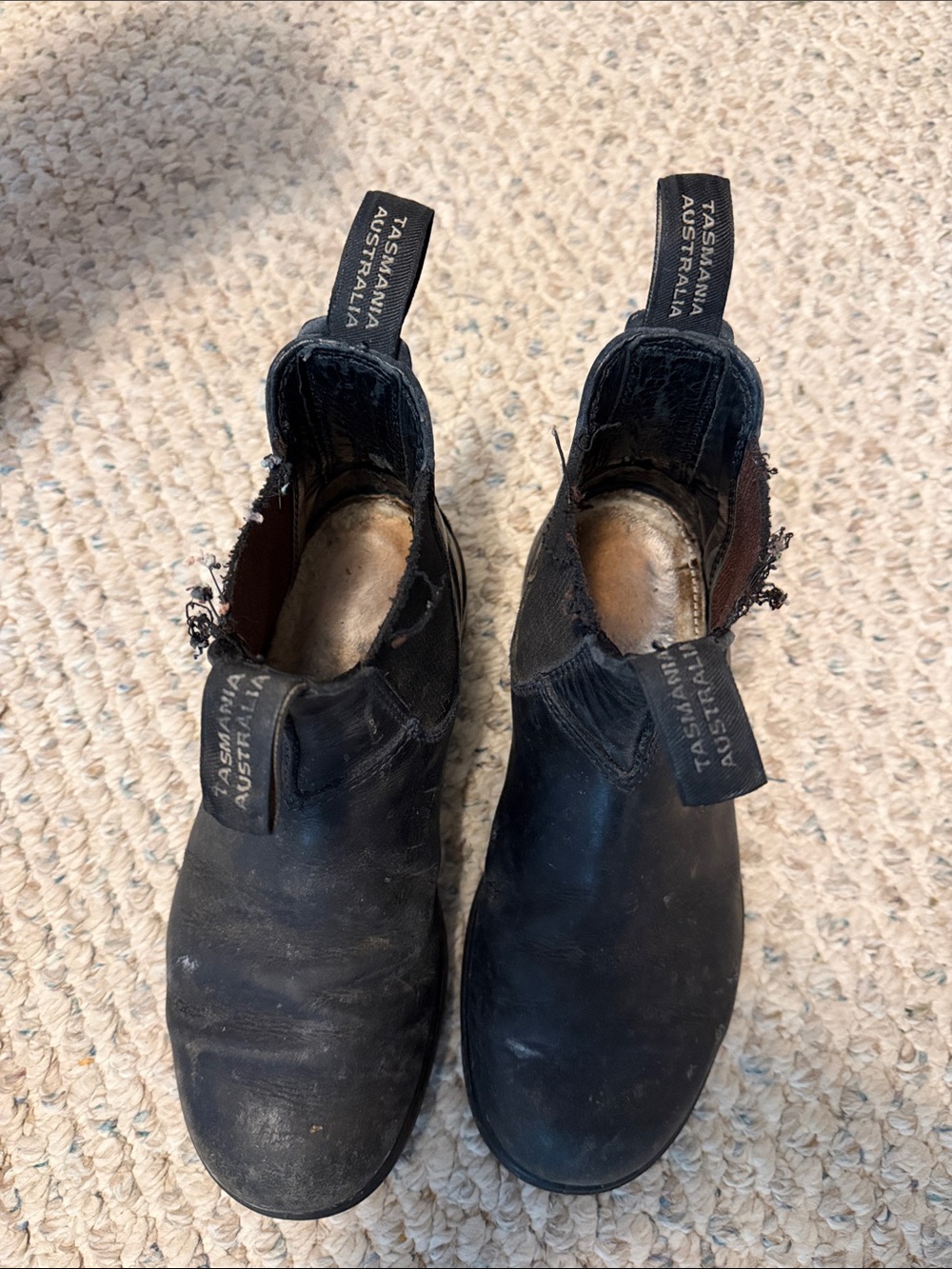 Blundstone Black Chelsea Pull-On Boots